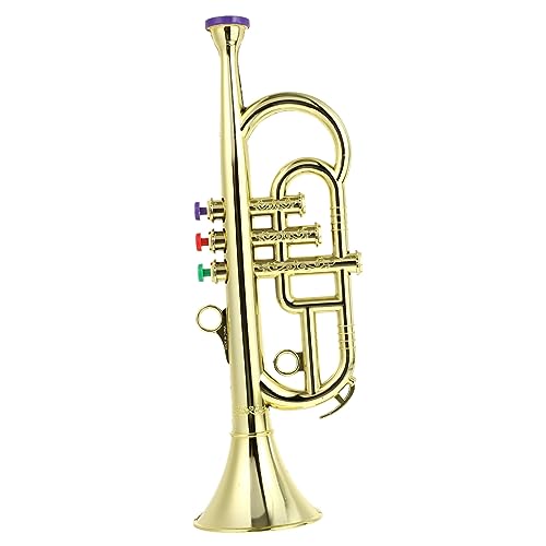 Abaodam 1 Stück Simulation Musikinstrument Saxophon Modell für Musikalisches Musikalischen Entwicklung und Kreativität für Junge Goldene Farbe von Abaodam