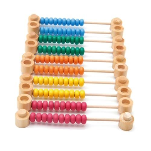 Abaodam 1 Stück Studenten Abakus holzspielzeug zabawki stymulujące rozwój Pädagogisches Mathematik Lernwerkzeug Rechenabakus aus Holz Rechenwerkzeug Bambus Colorful Abaodam 1 Stück Studenten Abakus holzspielzeug zabawki stymulujące rozwój Pädagogisches Mathematik Lernwerkzeug Rechenabakus aus Holz Rechenwerkzeug Bambus Colorful von Abaodam