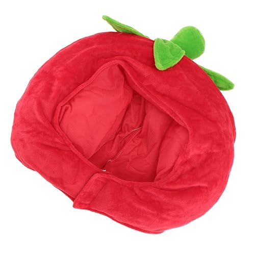 Abaodam 1stück Tomatenform Hut Für Fasching Lustige Cosplay-kopfbedeckung Aus Hochwertigem Material Für Partys Und Fotorequisiten Bringt Festliche Stimmung Und Spaß von Abaodam