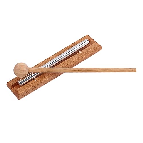 Abaodam Meditations-Windspiel-Stange Hölzernes Schlagspielzeug Für Kinder 1-ton-Glockenspiel Musikalische Fähigkeiten Für Kleinkinder von Abaodam