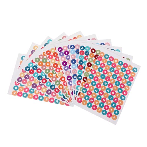 Abaodam Scrapbooking-aufkleberpaket 10 Bögen Mit Bunten Buchstabenaufklebern Für Album Tagebuch Abaodam Scrapbooking-aufkleberpaket 10 Bögen Mit Bunten Buchstabenaufklebern Für Album Tagebuch von Abaodam