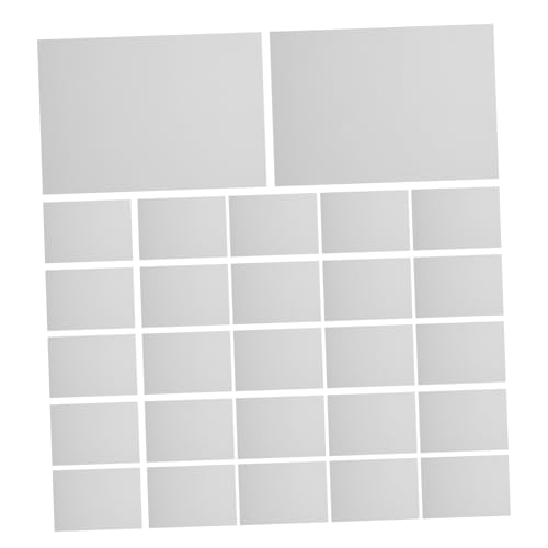 Abaodam 10 Blatt Puzzle Klebefolien für Puzzles Selbstklebende Aufbewahrungspapiere kein Kleckern Langanhaltende Haftung Leicht Abziehbar Geeignet für Karton und Holzpuzzles von Abaodam