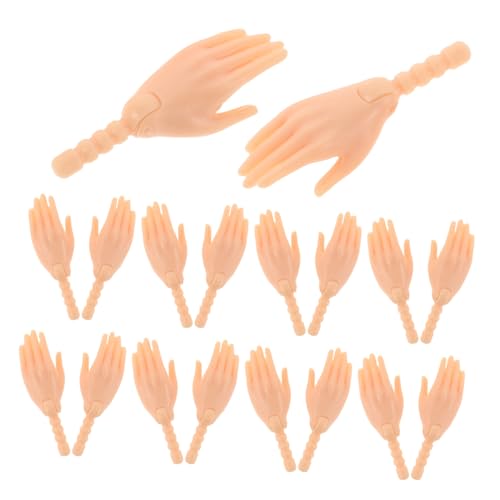 Abaodam 10 Paare Puppen Hand Zubehör Realistische Puppen Hände Gelenke DIY Puppenherstellung Zubehör für Bewegliche und Dynamische Posen Abaodam 10 Paare Puppen Hand Zubehör Realistische Puppen Hände Gelenke DIY Puppenherstellung Zubehör für Bewegliche und Dynamische Posen von Abaodam