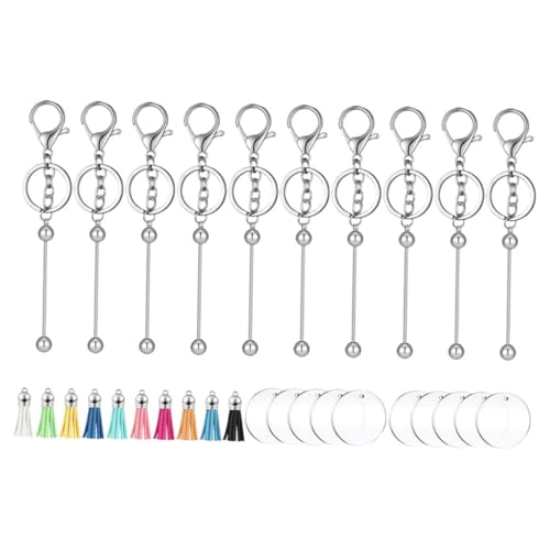 Abaodam Acryl-schlüsselanhänger-rohlinge-Set – 10er-Pack – Multifunktions-schlüsselring-rohling Für Projekte Und Bastelarbeiten Abaodam Acryl-schlüsselanhänger-rohlinge-Set – 10er-Pack – Multifunktions-schlüsselring-rohling Für Projekte Und Bastelarbeiten von Abaodam