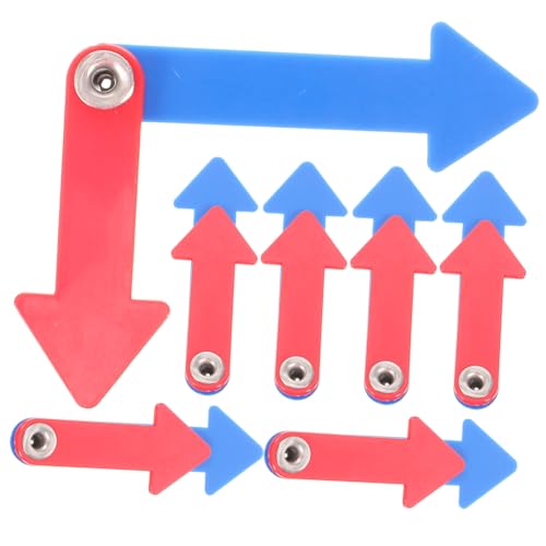 Abaodam 10 Sätze Teiliges Kunststoff uhrzeiger zum Lernen der Zeitangabe Drehbare Zeiger für Lernuhr Robustes Material für DIY und Unterricht Einfache Handhabung Abaodam 10 Sätze Teiliges Kunststoff uhrzeiger zum Lernen der Zeitangabe Drehbare Zeiger für Lernuhr Robustes Material für DIY und Unterricht Einfache Handhabung von Abaodam