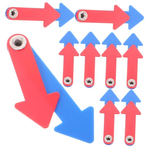 Abaodam 10 Sätze Teiliges Rotierender Kunststoff Uhrzeiger in Rot und Blau Lernfördernde Zeiger für Leicht zu Bedienen für Zeitangabe und Uhr Lernen Pädagogisches Uhrzubehör für Abaodam 10 Sätze Teiliges Rotierender Kunststoff Uhrzeiger in Rot und Blau Lernfördernde Zeiger für Leicht zu Bedienen für Zeitangabe und Uhr Lernen Pädagogisches Uhrzubehör für von Abaodam