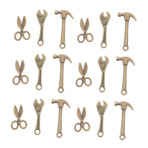 Abaodam 10 Sets Mini Simulationswerkzeug Schere Miniatur Abzieher Werkzeuge Winziger Schraubenschlüssel Für Puppenhaus Werkzeuge Für Miniaturen Puppenhaus Kreativwerkzeuge Mini Abaodam 10 Sets Mini Simulationswerkzeug Schere Miniatur Abzieher Werkzeuge Winziger Schraubenschlüssel Für Puppenhaus Werkzeuge Für Miniaturen Puppenhaus Kreativwerkzeuge Mini von Abaodam