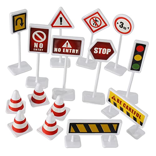 Abaodam 10 Sets Straßensperrenschild Miniatur Verkehrsbarriere Verkehrsschilder Für Verkehrsschildmodelle Miniatur Verkehrsbarrikadenschild Mini Verkehrsschilder Straßenschild Kunststoff Abaodam 10 Sets Straßensperrenschild Miniatur Verkehrsbarriere Verkehrsschilder Für Verkehrsschildmodelle Miniatur Verkehrsbarrikadenschild Mini Verkehrsschilder Straßenschild Kunststoff von Abaodam