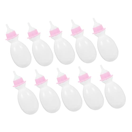 Abaodam 10 Stück Babyflasche kinderspielzeug Spielzeugflasche puppenzubehör puppenfläschchen geben vor, Hausspielzeug zu Sein Puppenflasche Plastik Weiß Abaodam 10 Stück Babyflasche kinderspielzeug Spielzeugflasche puppenzubehör puppenfläschchen geben vor, Hausspielzeug zu Sein Puppenflasche Plastik Weiß von Abaodam