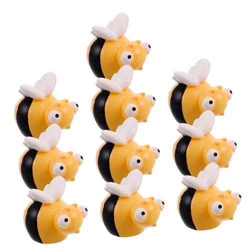 Abaodam 10 Stück Bienenmodell Mini-Tierfiguren Mini Biene Minibienen zum Basteln Bienenfiguren Hummeln zum Basteln kleine Handwerksbienen Mini -Bienen Mini-Bienen-Spielset Harz Abaodam 10 Stück Bienenmodell Mini-Tierfiguren Mini Biene Minibienen zum Basteln Bienenfiguren Hummeln zum Basteln kleine Handwerksbienen Mini -Bienen Mini-Bienen-Spielset Harz von Abaodam