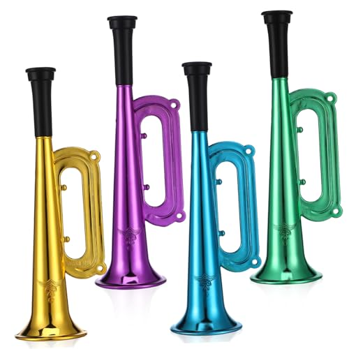Abaodam 10 Stück Bunte Trompeten Kinderhorn Fußballhorn Kleine Trompeten Kinderspielzeug Jubel Trompeten Stadionhorn Partygeschenke Krachmacher Musikinstrumente Klingel Abaodam 10 Stück Bunte Trompeten Kinderhorn Fußballhorn Kleine Trompeten Kinderspielzeug Jubel Trompeten Stadionhorn Partygeschenke Krachmacher Musikinstrumente Klingel von Abaodam