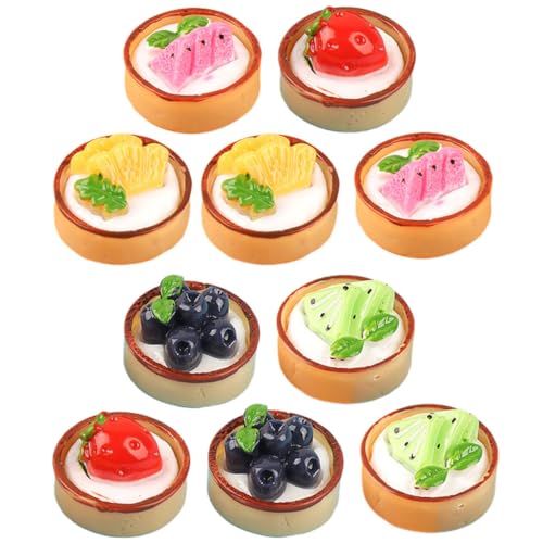 Abaodam 10 Stücke Kuchen Dummy Künstliche Obst Dessert Modelle Simulierte Kuchen Requisiten Für Küche Display Abaodam 10 Stücke Kuchen Dummy Künstliche Obst Dessert Modelle Simulierte Kuchen Requisiten Für Küche Display von Abaodam