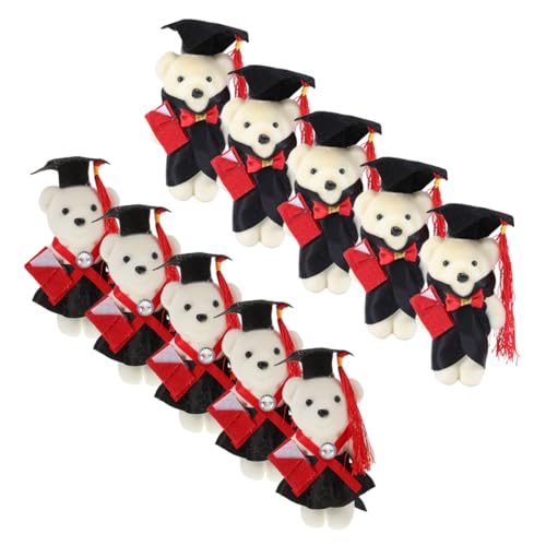 Abaodam 10 Stück DIY Bouquet Material kuschelbären praktische Bärenstrauß Abschlussbär 2025 Abschluss Plüschbär Dekoration Abschlussbär schmücken Abschlussbär Stehen Stoff Black Abaodam 10 Stück DIY Bouquet Material kuschelbären praktische Bärenstrauß Abschlussbär 2025 Abschluss Plüschbär Dekoration Abschlussbär schmücken Abschlussbär Stehen Stoff Black von Abaodam