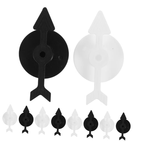 Abaodam 10 Stück DIY Brettspiel Pfeile Aus Kunststoff Drehteller Zeiger Rotierende Pfeile Für Für Spiele Im Klassenzimmer Mathe Spiele Party Spiel Requisiten Heimschulprojekte von Abaodam