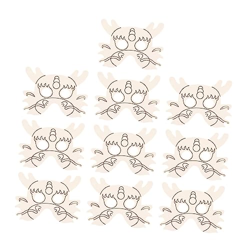 Abaodam 10 Stück DIY Malpapiermaske Bemalbare Tier Graffiti Papiermaske Drachenmaske Mal Und Zeichenpapiermaske Kindermasken DIY Farbfüllungsgemälde Weiß Abaodam 10 Stück DIY Malpapiermaske Bemalbare Tier Graffiti Papiermaske Drachenmaske Mal Und Zeichenpapiermaske Kindermasken DIY Farbfüllungsgemälde Weiß von Abaodam