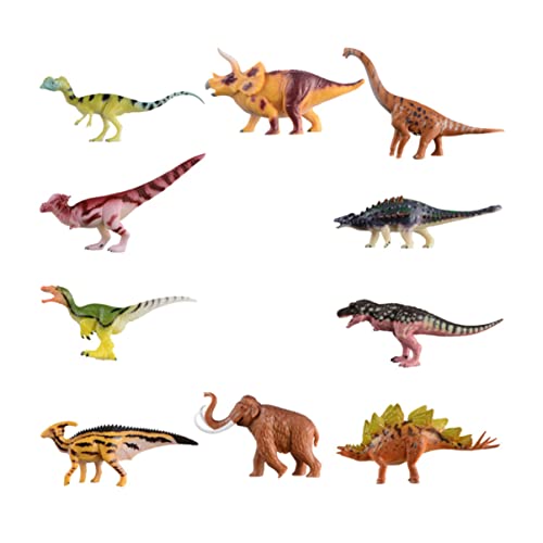 Abaodam Mehrzweck-Dinosaurier-partyspielzeug 10-teilige Simulations-dinosauriermodelle Für Kinder Lernspielzeug Realistischer Tyrannosaurus von Abaodam