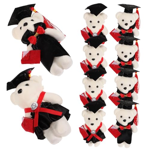 Abaodam 10 Stück Dr Bear Puppe Abschlussbär 2023 Kleine Bärenpuppe Bärenverzierungen Für Blumensträuße Abschluss Themenbären Blumenstrauß DIY Ornamente Bärenstrauß Ornamente Vliesstoff Abaodam 10 Stück Dr Bear Puppe Abschlussbär 2023 Kleine Bärenpuppe Bärenverzierungen Für Blumensträuße Abschluss Themenbären Blumenstrauß DIY Ornamente Bärenstrauß Ornamente Vliesstoff von Abaodam
