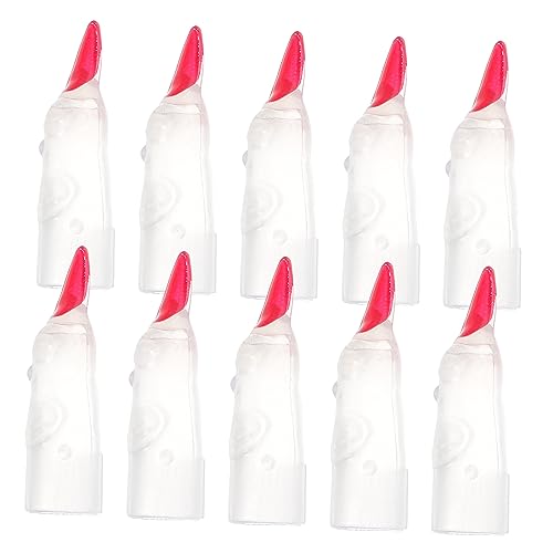 Abaodam 10 Stück Halloween nägel Halloween Nails Halloween Party Dekoration Halloween Finger Nägel Dekorationen falsche Hexenfinger Reiz Aber gefälschte Finger falsche Finger Plastik von Abaodam