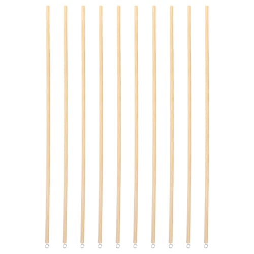 Abaodam 10 Stück Handpuppen Joystick Puppen Steuerstab Aus Holz Puppenmanipulationsstab Puppenspiel Werkzeug Steuerknüppel Für Puppen Handpuppen Steuerknüppel Khaki Metall von Abaodam