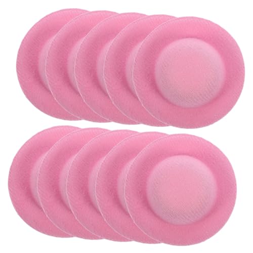 Abaodam 10 Stück Kleines Strohhutspielzeug rustikal bunt Artikel kleine Puppen Hut für kleine Puppe Hutverzierung Hut- Miniatur winzige Hüte DIY Strohhüte Eva Rosa Abaodam 10 Stück Kleines Strohhutspielzeug rustikal bunt Artikel kleine Puppen Hut für kleine Puppe Hutverzierung Hut- Miniatur winzige Hüte DIY Strohhüte Eva Rosa von Abaodam