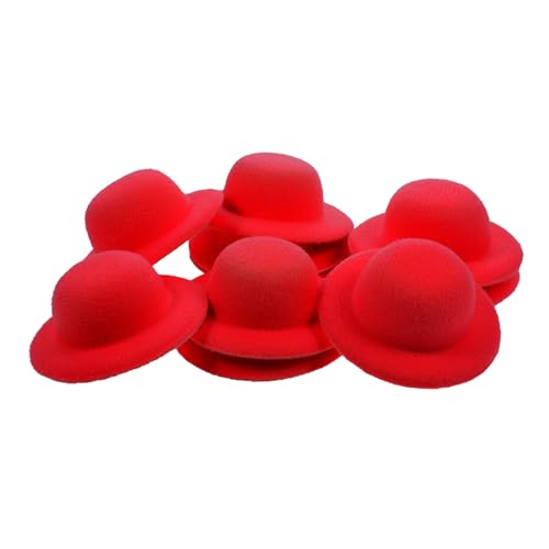Abaodam 10 Stück Kleines Strohhutspielzeug winzig Puppenbastelhut süßer Miniaturhut Zubehör Miniaturhüte zum Basteln Mini-Strickmützen Party-Accessoires Hutpuppe Eva rot Abaodam 10 Stück Kleines Strohhutspielzeug winzig Puppenbastelhut süßer Miniaturhut Zubehör Miniaturhüte zum Basteln Mini-Strickmützen Party-Accessoires Hutpuppe Eva rot von Abaodam