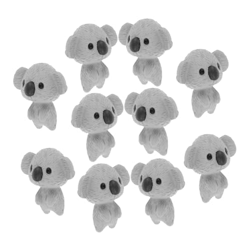 Abaodam 10 Stück Koala-Schlüsselanhänger Minibär aus Harz Mini -Harz -Tiere Bärenkuchendeckel Lustiges Gorilla- Mini-Harzbären Kätzchenfiguren für Wolf Grey Abaodam 10 Stück Koala-Schlüsselanhänger Minibär aus Harz Mini -Harz -Tiere Bärenkuchendeckel Lustiges Gorilla- Mini-Harzbären Kätzchenfiguren für Wolf Grey von Abaodam