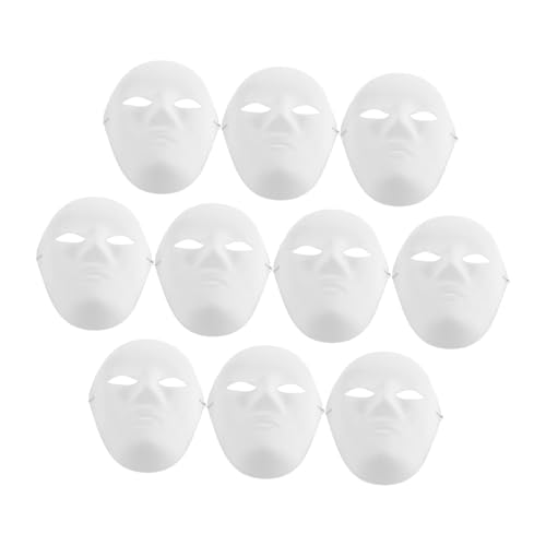 Abaodam Weiße Papiermasken Zum Bemalen DIY Halloween Masken Für Cosplay Karneval Und Kostümpartys Kreative Maskerade Zubehör Für Gruselige Halloween Kostüme Abaodam Weiße Papiermasken Zum Bemalen DIY Halloween Masken Für Cosplay Karneval Und Kostümpartys Kreative Maskerade Zubehör Für Gruselige Halloween Kostüme von Abaodam