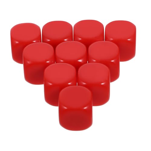Abaodam 10 Stück Lehrmittel zur Würfelherstellung kleine Leere Würfel Requisiten für Würfelspiele Ort bastelmaterial Acryl Zubehör Acryl-Würfel-Requisite Leere Würfelblöcke rot Abaodam 10 Stück Lehrmittel zur Würfelherstellung kleine Leere Würfel Requisiten für Würfelspiele Ort bastelmaterial Acryl Zubehör Acryl-Würfel-Requisite Leere Würfelblöcke rot von Abaodam