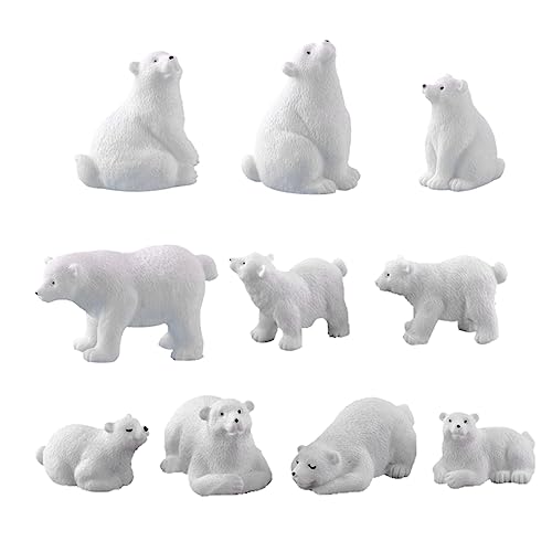 Abaodam 10 Pcs Miniatur Bär Modelle Bär Statue Für Home Decor Gemischte Farben Abaodam 10 Pcs Miniatur Bär Modelle Bär Statue Für Home Decor Gemischte Farben von Abaodam