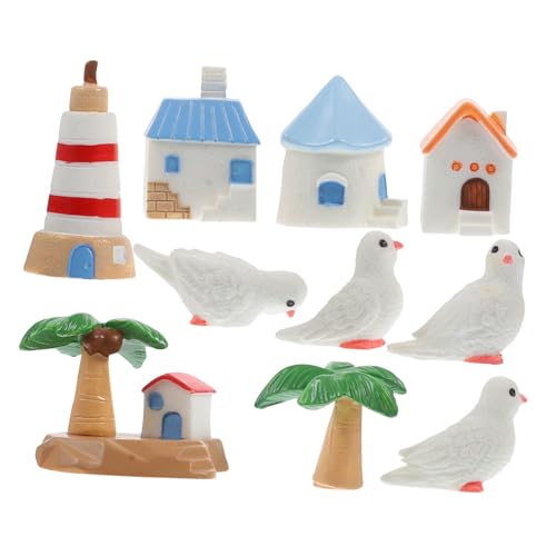 Abaodam 10 Stück Miniatur Dekorationen für Puppenhäuser Teiliges aus Resinartigen Figuren für Mikro Landschaften Strand und Garten Deko Kreative Miniaturzubehör für DIY Projekte Abaodam 10 Stück Miniatur Dekorationen für Puppenhäuser Teiliges aus Resinartigen Figuren für Mikro Landschaften Strand und Garten Deko Kreative Miniaturzubehör für DIY Projekte von Abaodam