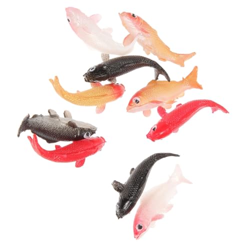 Abaodam 10 Stück Miniatur Fisch Figuren für Puppenhaus Realistische Dekorationen für Micro Aquarien und DIY Landschaften für Kleine Räume und Abaodam 10 Stück Miniatur Fisch Figuren für Puppenhaus Realistische Dekorationen für Micro Aquarien und DIY Landschaften für Kleine Räume und von Abaodam