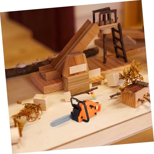 Abaodam 10 Stück Miniatur Kettensäge Modell Wetterfestes Puppenhaus Zubehör DIY Garten Landschaftsdeko Niedliche Mini Motorsäge für Innen Außen Dekoration Abaodam 10 Stück Miniatur Kettensäge Modell Wetterfestes Puppenhaus Zubehör DIY Garten Landschaftsdeko Niedliche Mini Motorsäge für Innen Außen Dekoration von Abaodam