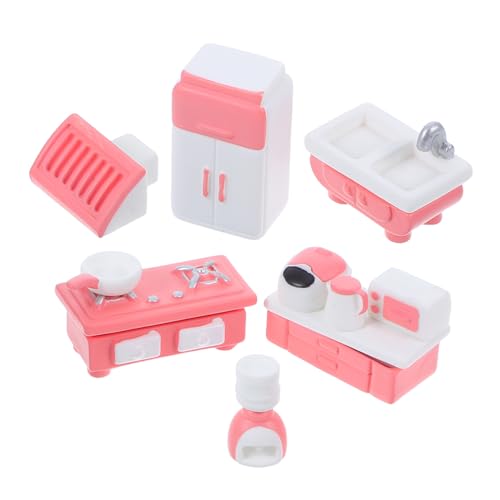 Abaodam 10 Stück Miniatur Puppenhausmöbelzubehör Puppenhausküchen Kochgeschirr Miniaturen Metallbratpfannen Kesseltöpfe Für Puppenhausküchenzubehör von Abaodam
