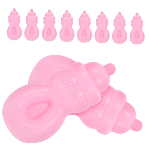 Abaodam 10 Stück Puppen Milchflaschen Fläschchen für Puppen Zubehör Stimuliert die Kreativität und Motorik von Kindern für Fantasievolles Abaodam 10 Stück Puppen Milchflaschen Fläschchen für Puppen Zubehör Stimuliert die Kreativität und Motorik von Kindern für Fantasievolles von Abaodam