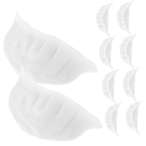 Abaodam 10 Stücke PVC Gefälschte Knödel Modell Für Home Küche Decor Realistische Künstliche Lebensmittel Requisiten Abaodam 10 Stücke PVC Gefälschte Knödel Modell Für Home Küche Decor Realistische Künstliche Lebensmittel Requisiten von Abaodam