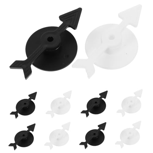 Abaodam 10 Stück Spiel Summer DIY Brettspiel Pfeile Brettspiel Zubehör Spielzubehör Set Spaß Preise im Klassenzimmer Halloween- Desktop-Pfeilspielzeug Plastik von Abaodam