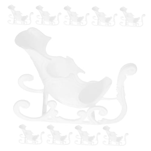 Abaodam 10 Stücke Weihnachten Baum Dekorationen Vintage Schlitten Kunststoff Schlitten Figuren Für Festliche Mittelstücke Abaodam 10 Stücke Weihnachten Baum Dekorationen Vintage Schlitten Kunststoff Schlitten Figuren Für Festliche Mittelstücke von Abaodam