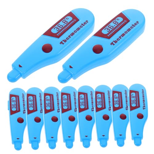 Abaodam 10 Stück Teiliges Arztspielset mit Thermometer Rollenspiel Kit für Jungen und Mädchen Ab Jahren Medizinische Spielzeuge für Authentisches Arztspiel und Interaktives Lernen von Abaodam