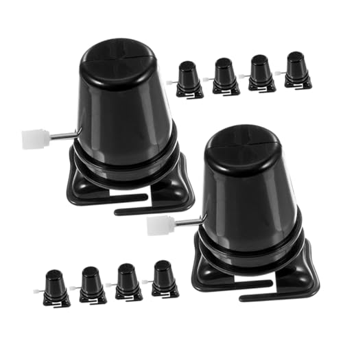 Abaodam 10 Stück Teiliges Aufzieh Mechanismus DIY knetroboter Austauschbarer Mechanismus Manuell Drehbar als Schulbedarf Spielzeugzubehör von Abaodam