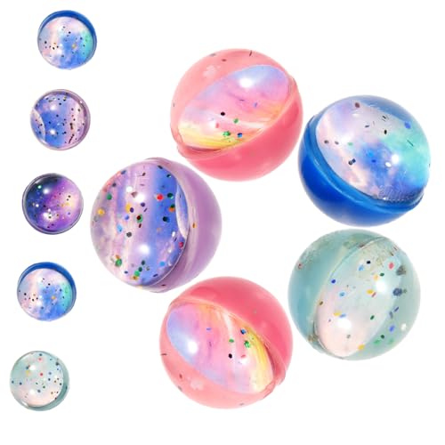 Abaodam 10 Stück Teiliges Bunte Kleine Elastische Stern Bälle Stressabbauende Sprungbälle für Leicht und Tragbar für Freizeit Geburtstagsgeschenke und Lernförderung Zufällige Farbe Abaodam 10 Stück Teiliges Bunte Kleine Elastische Stern Bälle Stressabbauende Sprungbälle für Leicht und Tragbar für Freizeit Geburtstagsgeschenke und Lernförderung Zufällige Farbe von Abaodam