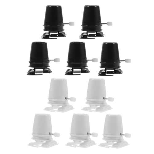 Abaodam 10 Stück Teiliges Clockwork Austauschbare Mechanische Uhrwerke für DIY Tonfiguren Langlebige Aufziehbewegung Geeignet für Bastelroboter und Kreative Reparaturen von Abaodam