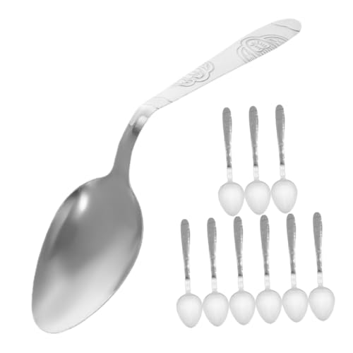 Abaodam 10 Stück Teiliges Gebogener Löffel Zaubertricks Mind Bend Spoon für Bühnenaufführungen Lustige Gimmicks für Erwachsene Leicht und Tragbar für Partys und Zaubershows Abaodam 10 Stück Teiliges Gebogener Löffel Zaubertricks Mind Bend Spoon für Bühnenaufführungen Lustige Gimmicks für Erwachsene Leicht und Tragbar für Partys und Zaubershows von Abaodam