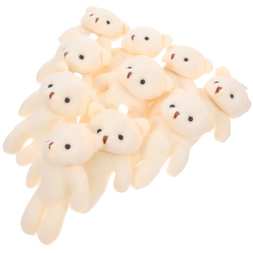 Abaodam 10 Stück Teiliges Kleine Plüschbären Weiche Mini teddybären aus Hochwertigem Stoff Langlebig und Formstabil als Schlüsselanhänger Rucksackanhänger Geburtstags mitgebsel Abaodam 10 Stück Teiliges Kleine Plüschbären Weiche Mini teddybären aus Hochwertigem Stoff Langlebig und Formstabil als Schlüsselanhänger Rucksackanhänger Geburtstags mitgebsel von Abaodam