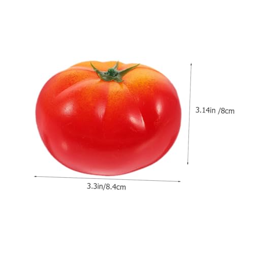 Abaodam 10 Stück Teiliges Künstliche Tomatenmodelle aus Stabilem Schaumstoff Realistische Gemüse Deko in Rot und Gelb Langlebige Fotografie und Schaufenster Requisiten für Kreative von Abaodam