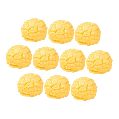 Abaodam 10 Stück Teiliges Künstliches Popcorn Modell Realistische Popcorn Deko Detailgetreue Langlebige Nachbildung Geeignet als Hauszubehör Lebendige Farbgestaltung Bruchsicher und von Abaodam