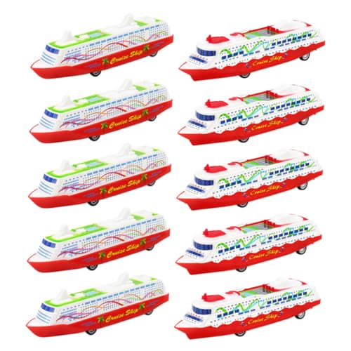Abaodam 10 Stück Teiliges Kunststoff Schiffspielzeug Pull Back Kreuzfahrtschiff Modell Kinderfreundlich Sicherer Abs Kunststoff Fördert Kreativität und Hand Auge Koordination für Abaodam 10 Stück Teiliges Kunststoff Schiffspielzeug Pull Back Kreuzfahrtschiff Modell Kinderfreundlich Sicherer Abs Kunststoff Fördert Kreativität und Hand Auge Koordination für von Abaodam