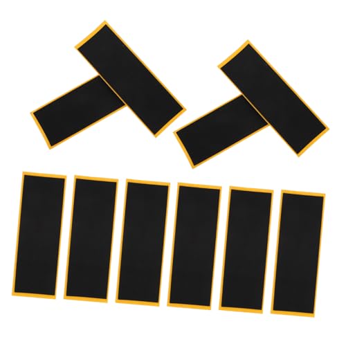 Abaodam 10 Stück Teiliges Mini Finger Skateboard Aufkleber rutschfeste Sticker aus Kunststoff und Schwamm Langlebig und Einfach Anzubringen Geeignet für Finger Skateboard Zubehör von Abaodam