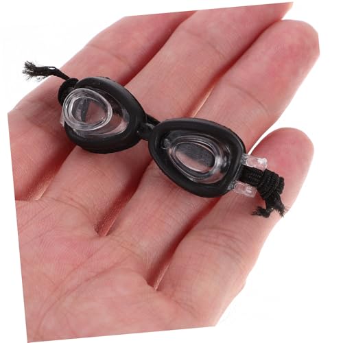 Abaodam 10 Stück Teiliges Mini Schwimmbrillen für Puppen Miniatur Taucherbrillen aus Leichtem Material Puppenzubehör für Rollenspiele und Realistische Puppenhausdekoration Abaodam 10 Stück Teiliges Mini Schwimmbrillen für Puppen Miniatur Taucherbrillen aus Leichtem Material Puppenzubehör für Rollenspiele und Realistische Puppenhausdekoration von Abaodam