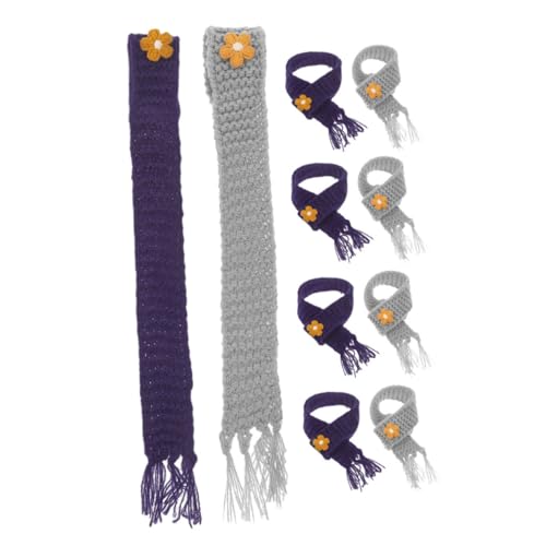 Abaodam 10 Stück Teiliges Mini Strickschals Verstellbare Weiches Material Vielseitiges Puppenzubehör und Weinflaschen Schal für DIY Dekoration und Party Accessoires Abaodam 10 Stück Teiliges Mini Strickschals Verstellbare Weiches Material Vielseitiges Puppenzubehör und Weinflaschen Schal für DIY Dekoration und Party Accessoires von Abaodam
