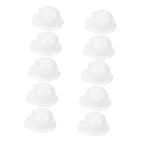 Abaodam 10 Stück Teiliges Miniatur Bauhelme aus Robustem Kunststoff Leichte Puppen und Haustier Accessoires Vielseitig für Kuchen Dekoration Partys und DIY Kostüme Weiße Mini Schutzhelme Abaodam 10 Stück Teiliges Miniatur Bauhelme aus Robustem Kunststoff Leichte Puppen und Haustier Accessoires Vielseitig für Kuchen Dekoration Partys und DIY Kostüme Weiße Mini Schutzhelme von Abaodam